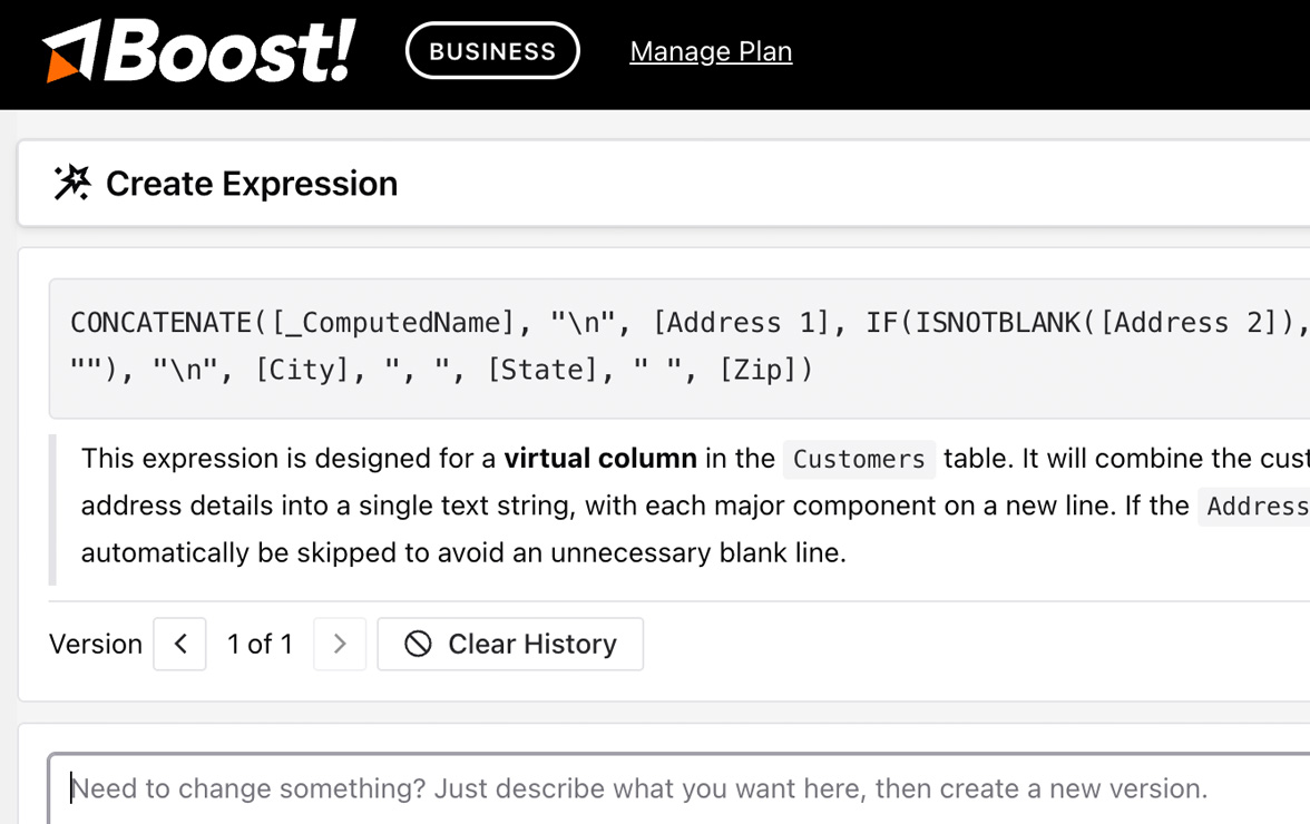 Write Expression Demo